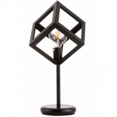 Πορτατίφ 1xE27 230V Μαύρο Μεταλλικό 3442-BL